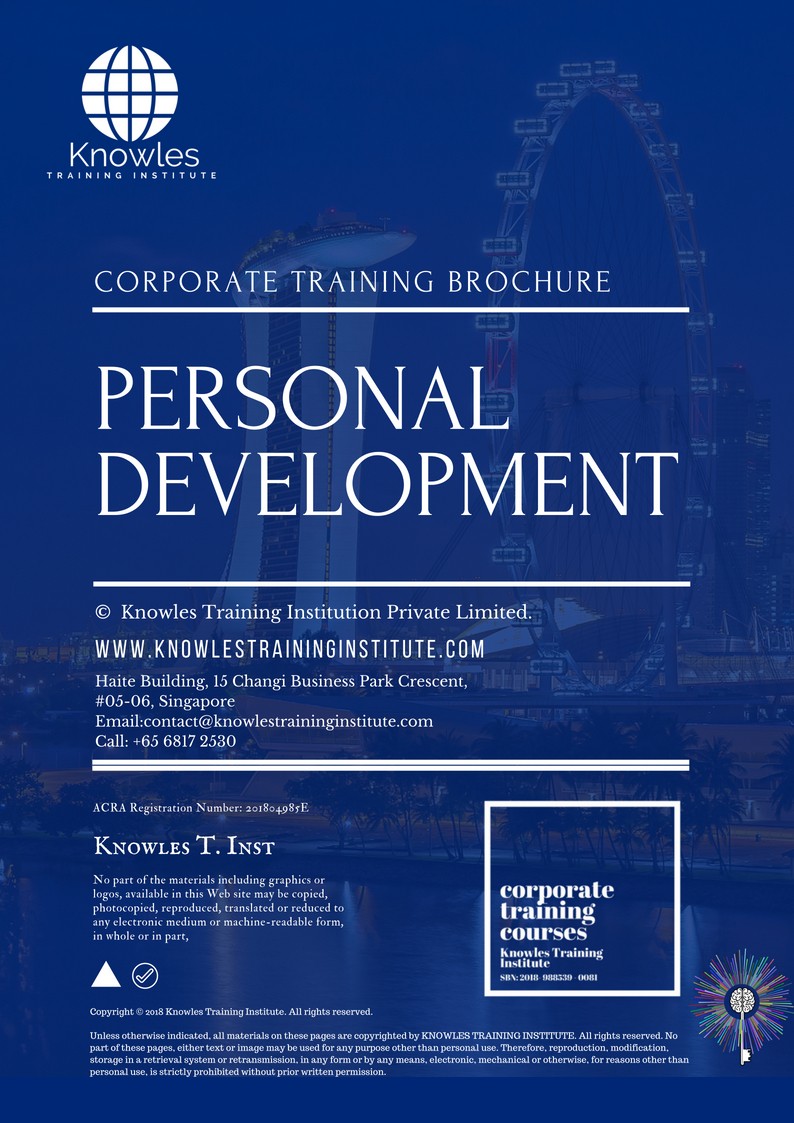 Course Brochure For Personal Development Skills Training Course in Japan