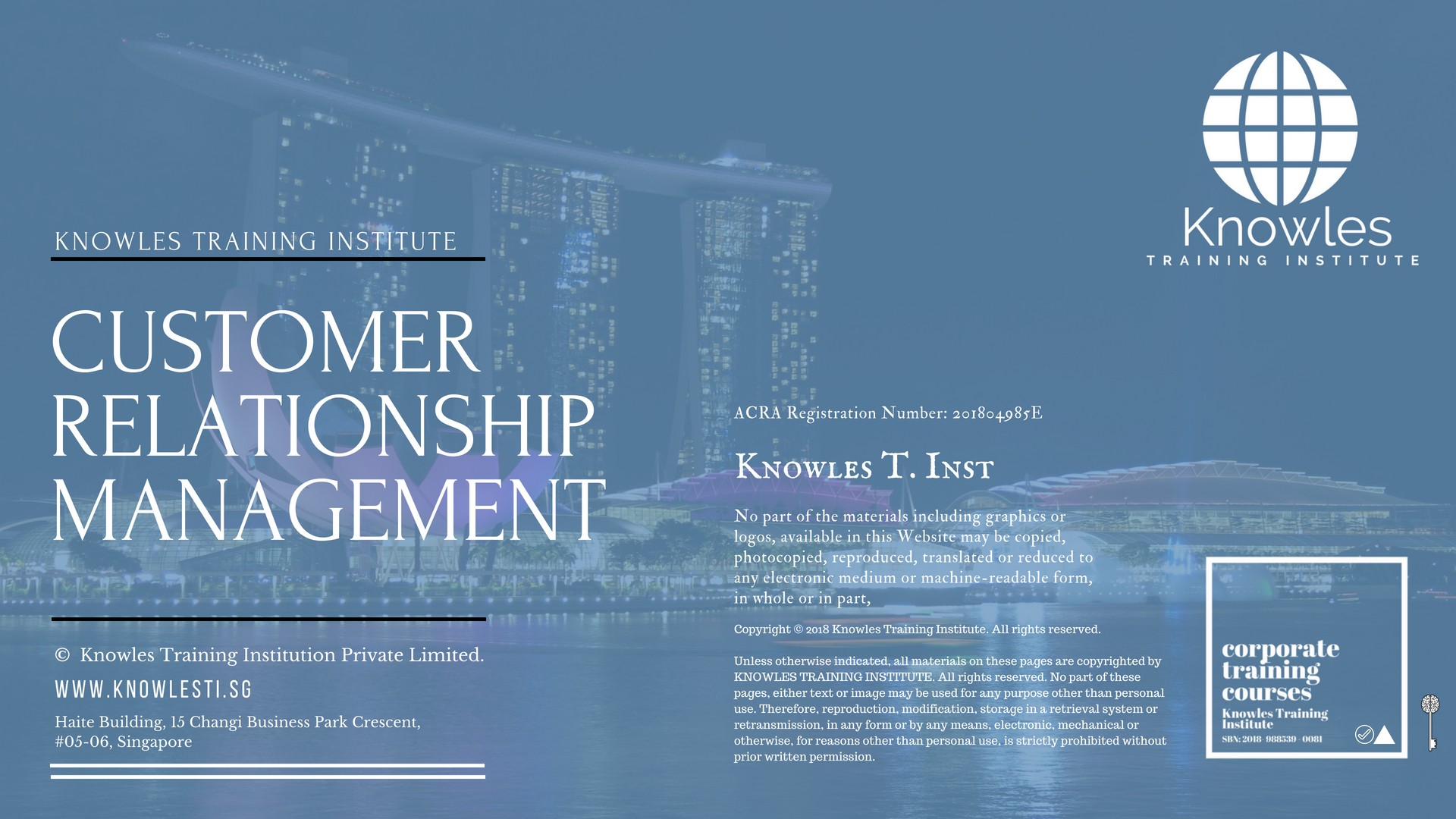 Customer Relationship Management Course in Japan
