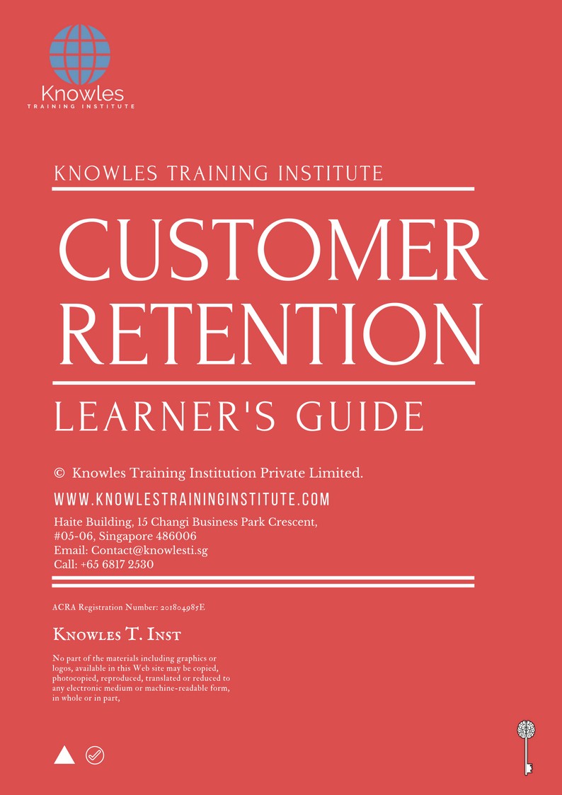 Customer Retention Course in Japan Learner’s Guide