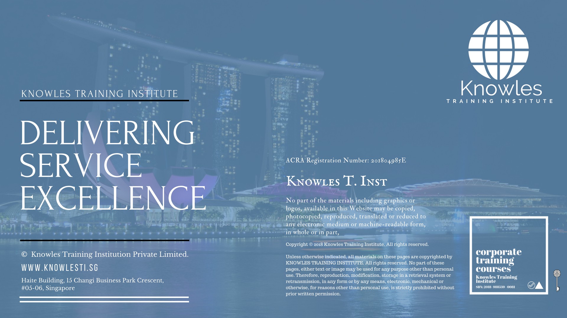 Delivering Service Excellence Course in Japan