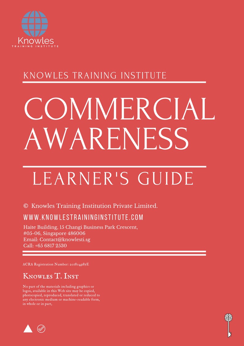 Learner’s Guide For Commercial Awareness Training Course in Japan