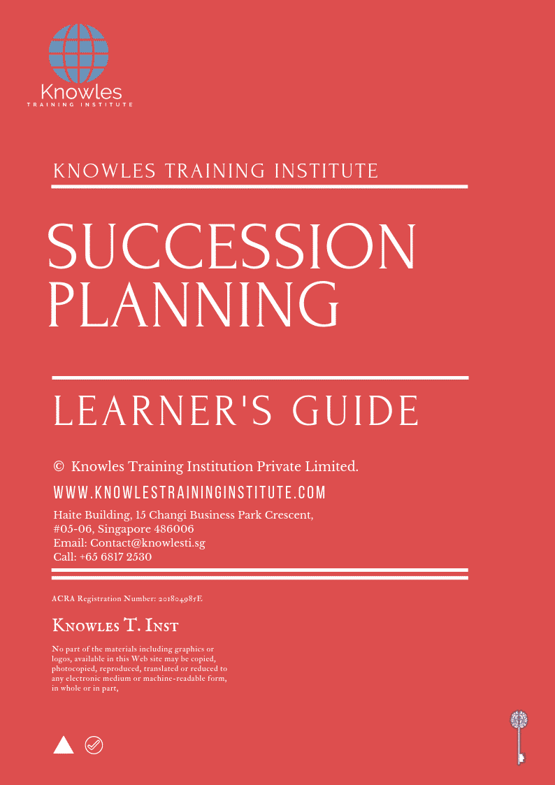 Succession Planning course in Japan Learner_s Guide