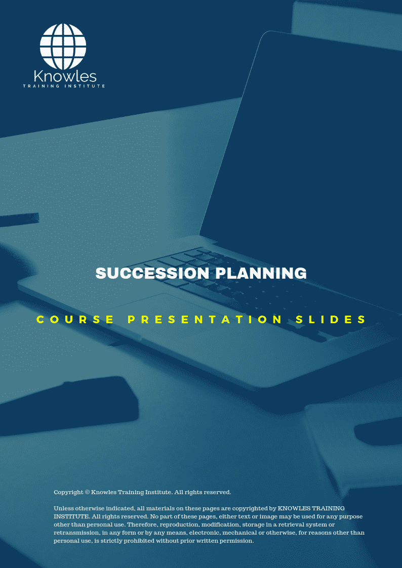 Succession Planning in Japan PPT Slides Used During Course