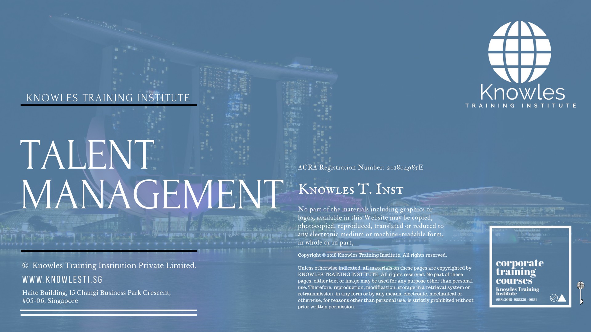 Talent Management Training Course in Japan