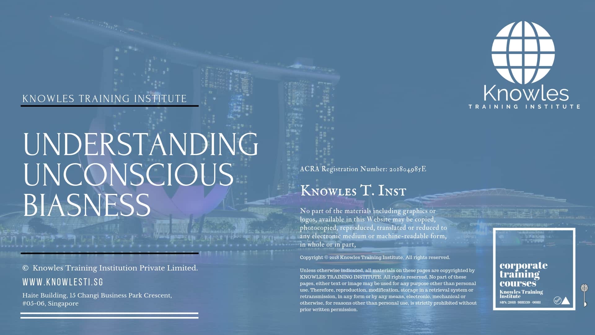 Understanding Unconscious Biasness Training Course in Japan
